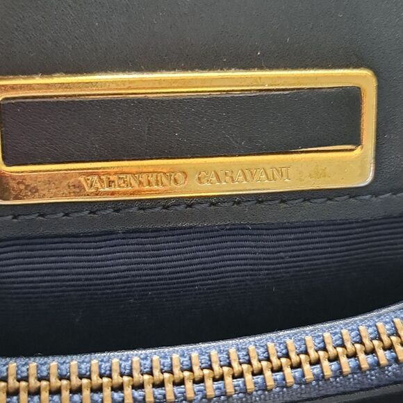 Valentino Garavani Shoulder Bag Navy Blue - Picture 15 of 16